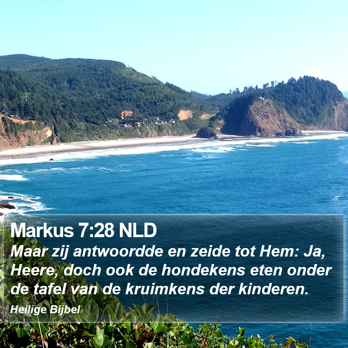 Markus 7:28 NLD Bible Study