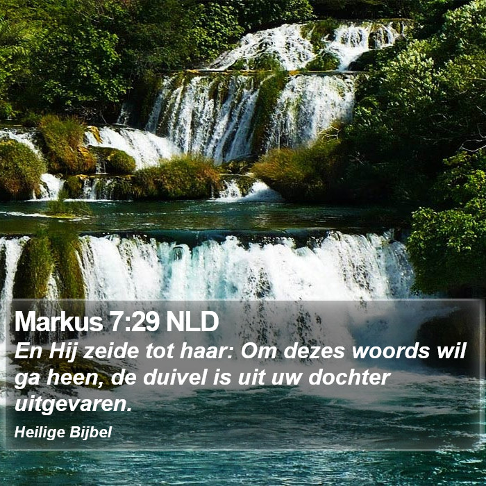 Markus 7:29 NLD Bible Study