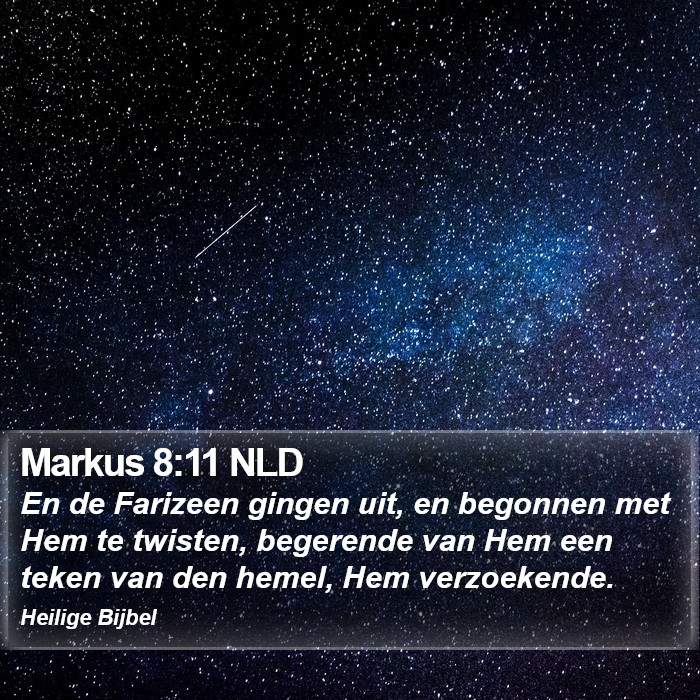 Markus 8:11 NLD Bible Study