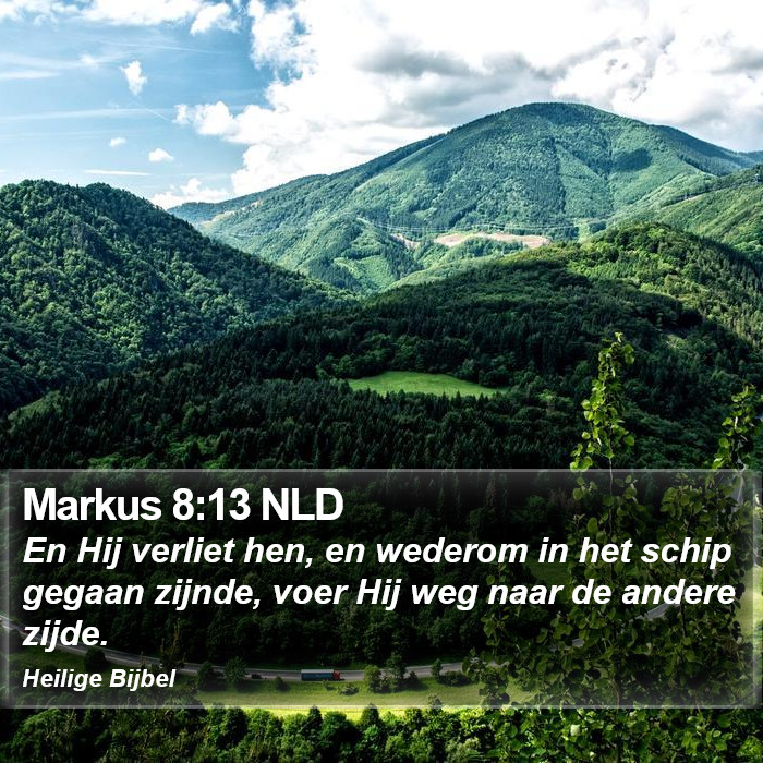 Markus 8:13 NLD Bible Study
