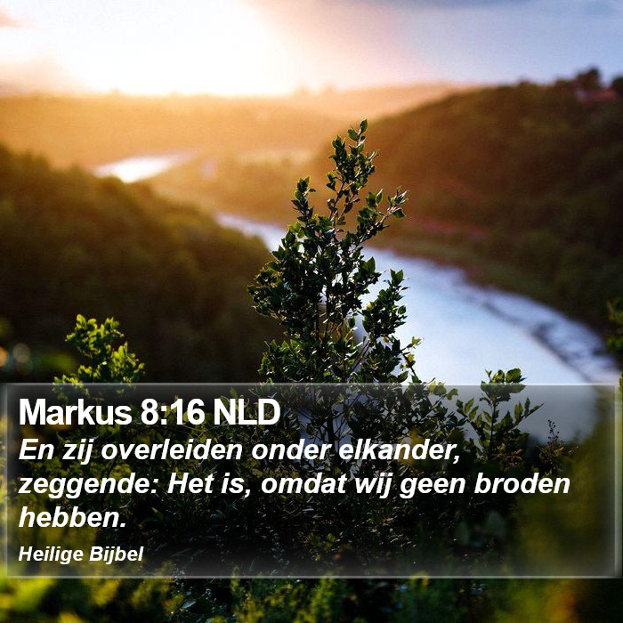 Markus 8:16 NLD Bible Study