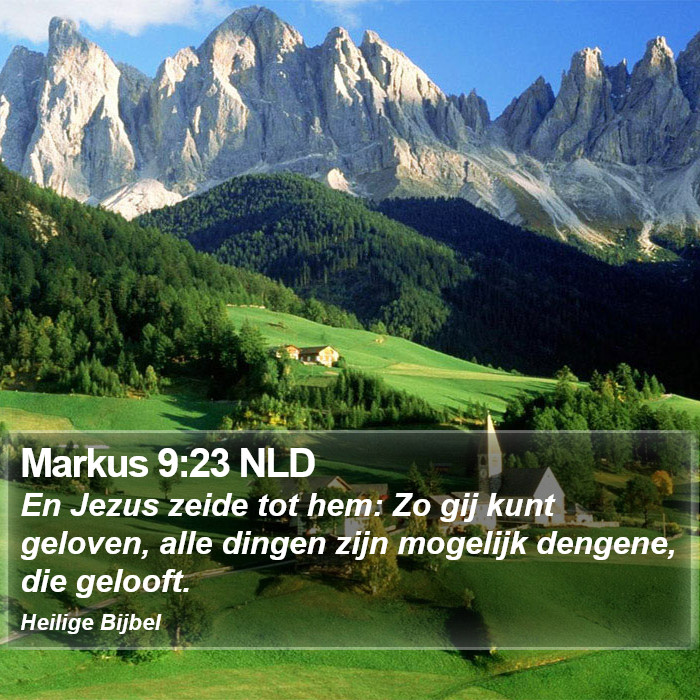 Markus 9:23 NLD Bible Study