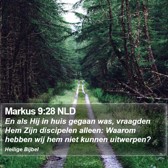 Markus 9:28 NLD Bible Study