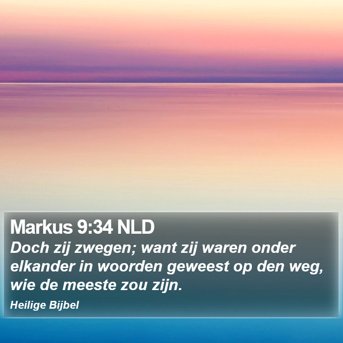 Markus 9:34 NLD Bible Study
