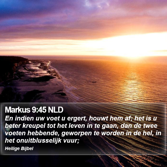 Markus 9:45 NLD Bible Study