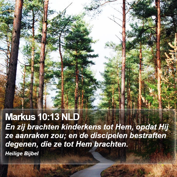 Markus 10:13 NLD Bible Study