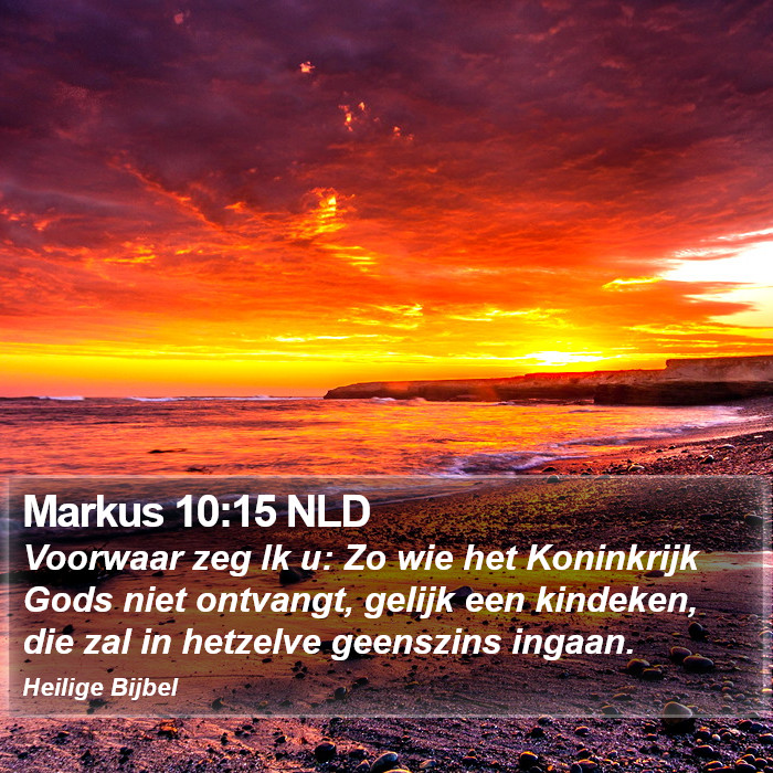 Markus 10:15 NLD Bible Study