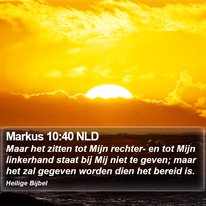 Markus 10:40 NLD Bible Study