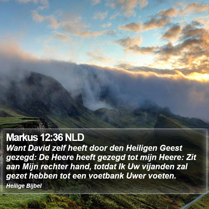 Markus 12:36 NLD Bible Study
