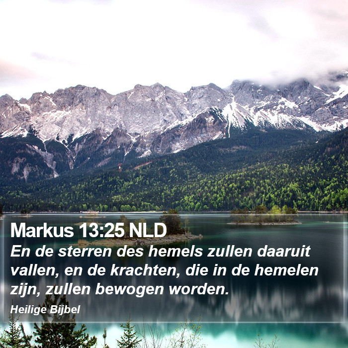 Markus 13:25 NLD Bible Study