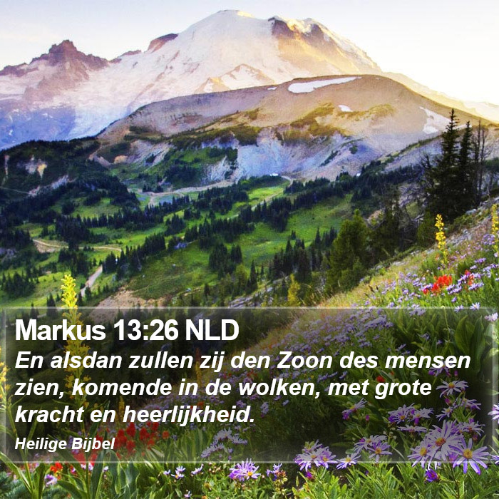 Markus 13:26 NLD Bible Study