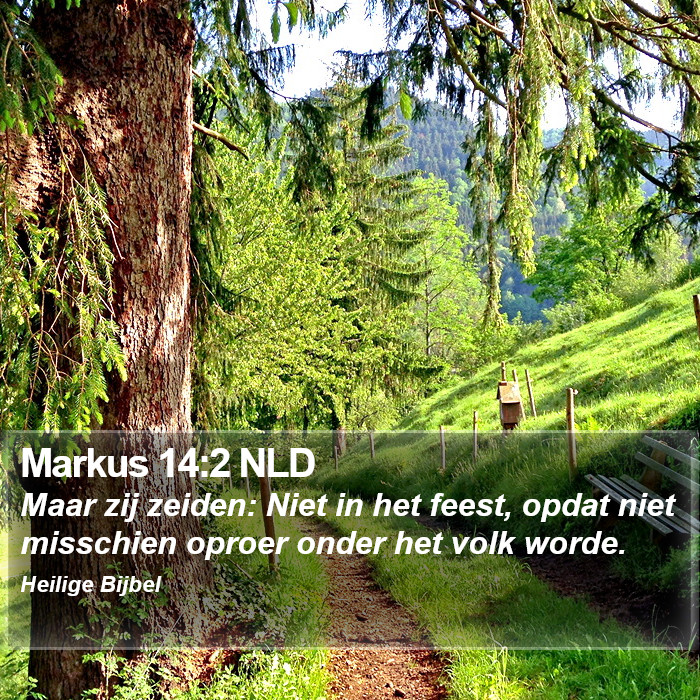 Markus 14:2 NLD Bible Study