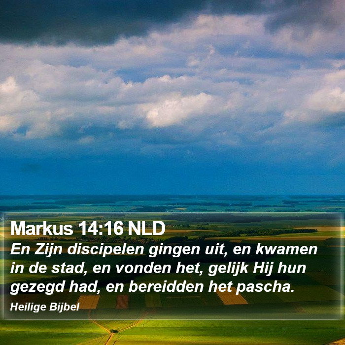 Markus 14:16 NLD Bible Study