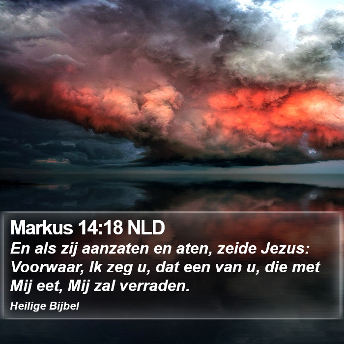 Markus 14:18 NLD Bible Study