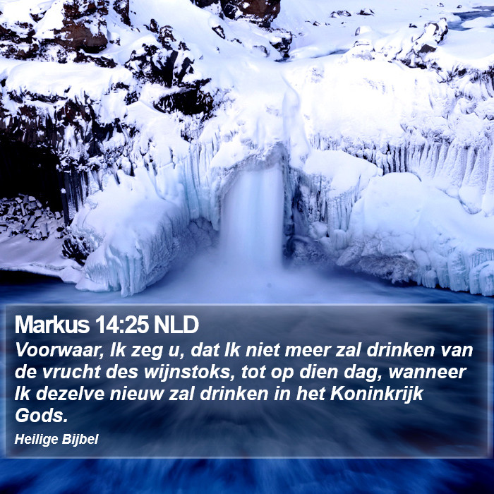 Markus 14:25 NLD Bible Study