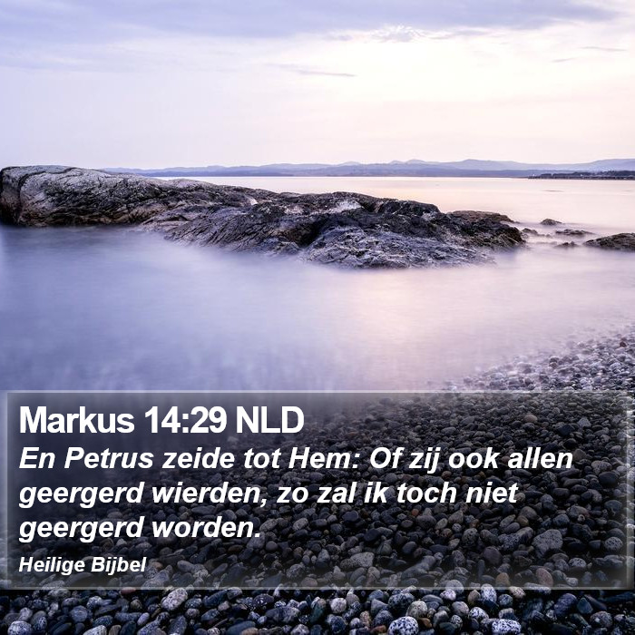 Markus 14:29 NLD Bible Study