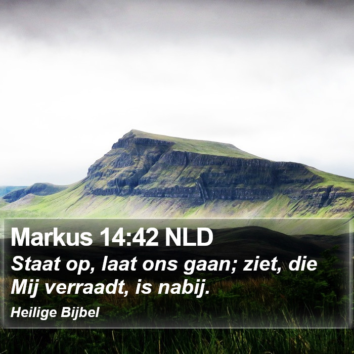 Markus 14:42 NLD Bible Study