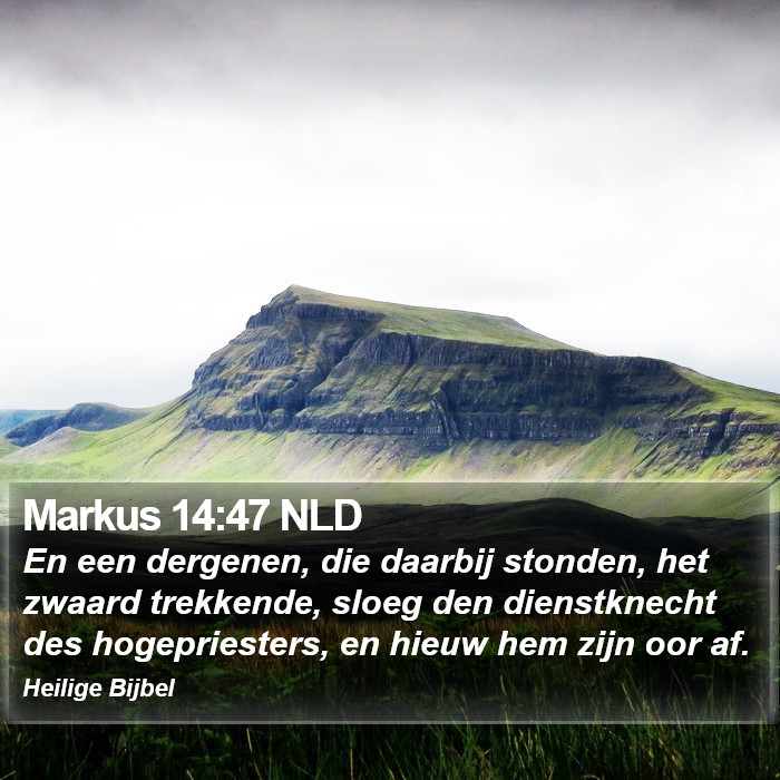 Markus 14:47 NLD Bible Study