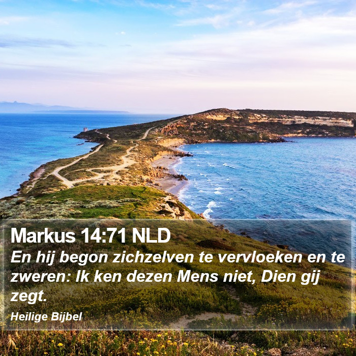 Markus 14:71 NLD Bible Study