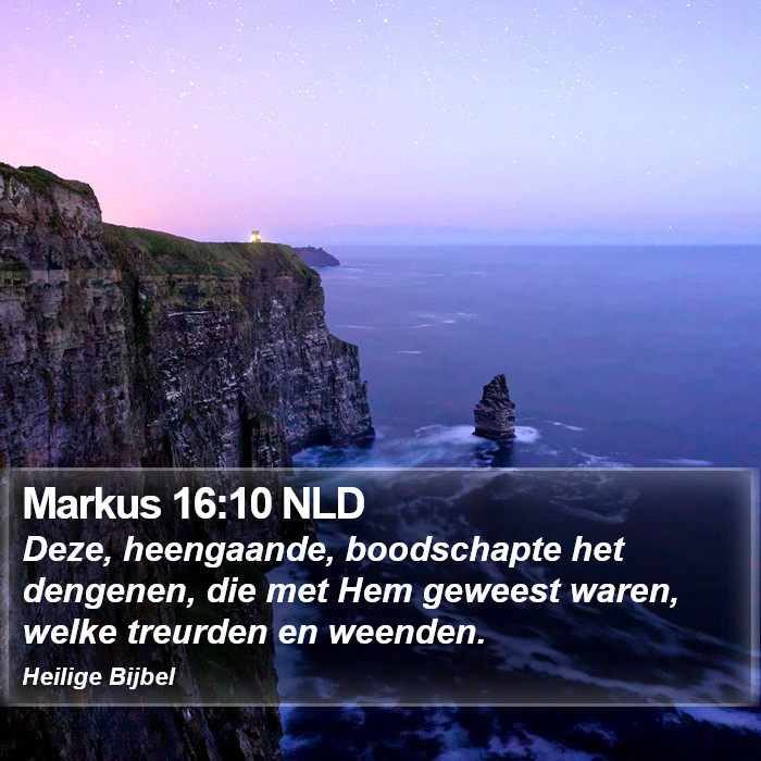 Markus 16:10 NLD Bible Study