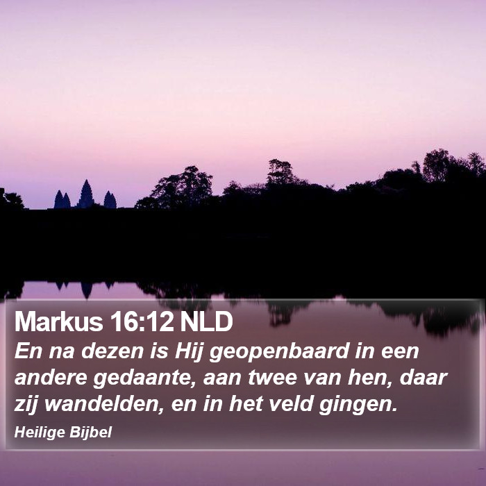 Markus 16:12 NLD Bible Study