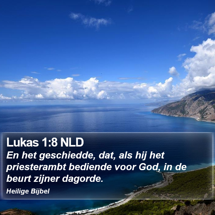 Lukas 1:8 NLD Bible Study