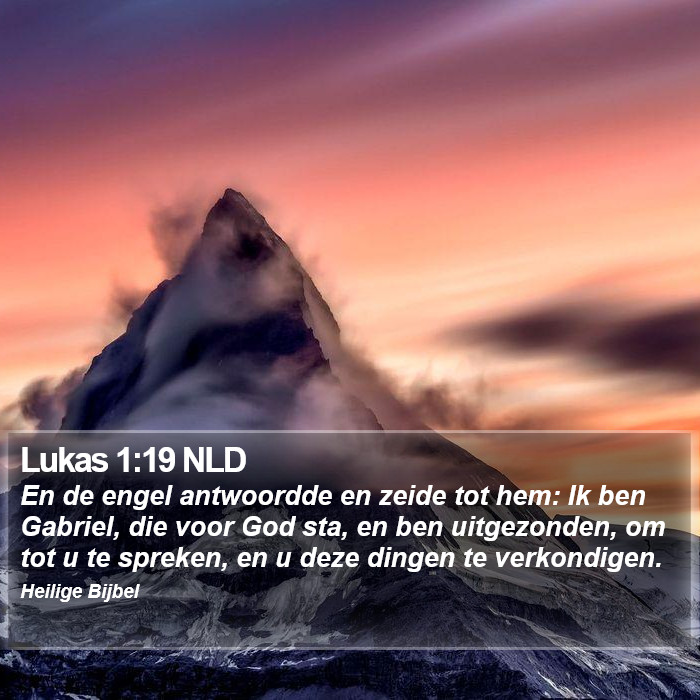 Lukas 1:19 NLD Bible Study