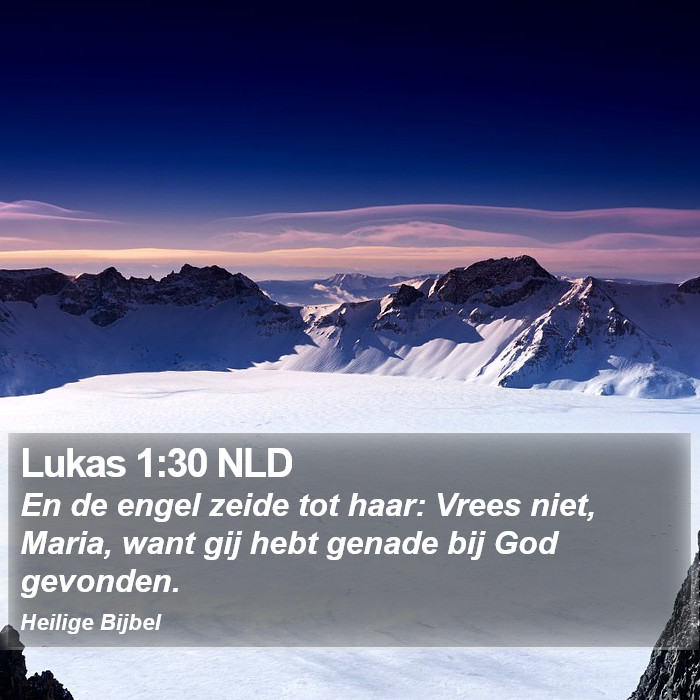 Lukas 1:30 NLD Bible Study