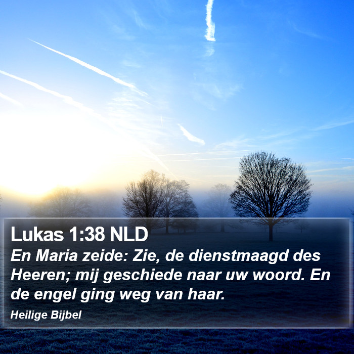 Lukas 1:38 NLD Bible Study