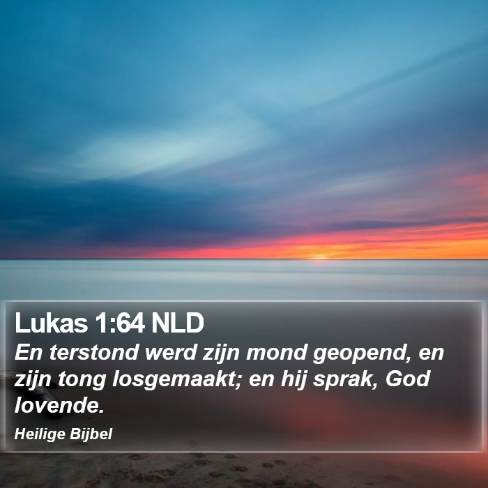 Lukas 1:64 NLD Bible Study