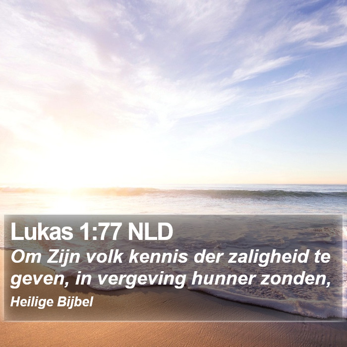 Lukas 1:77 NLD Bible Study