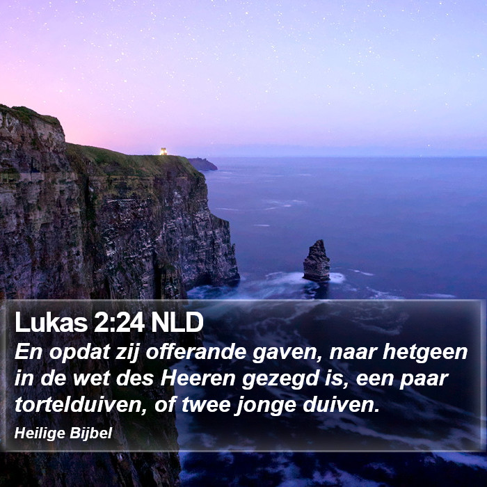 Lukas 2:24 NLD Bible Study