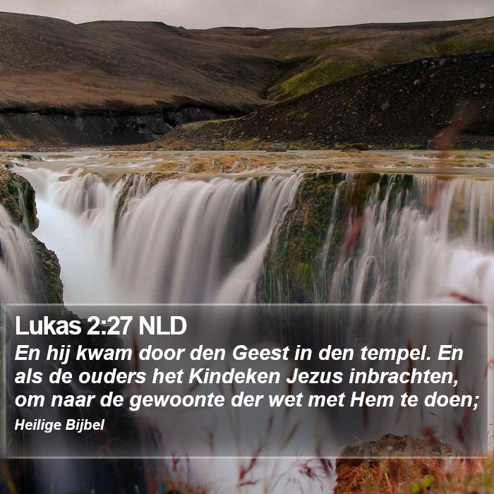 Lukas 2:27 NLD Bible Study