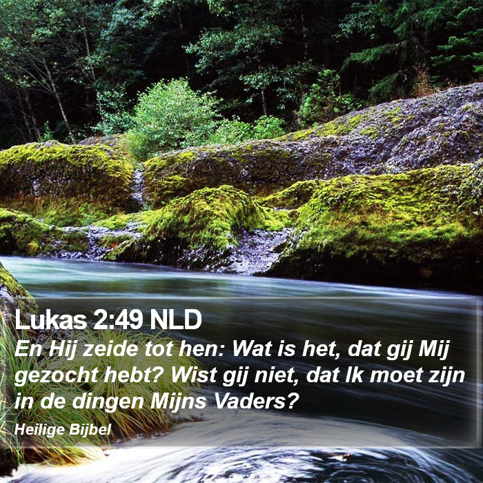 Lukas 2:49 NLD Bible Study