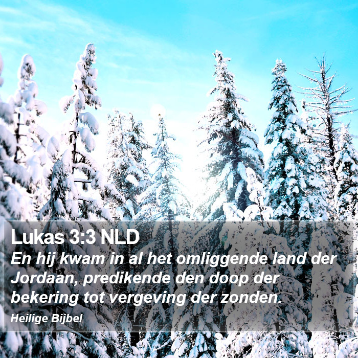 Lukas 3:3 NLD Bible Study