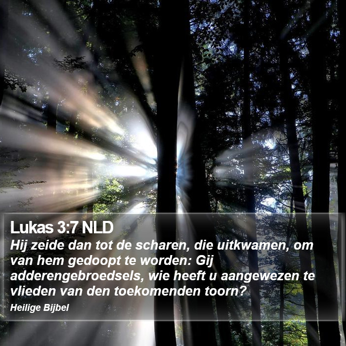 Lukas 3:7 NLD Bible Study