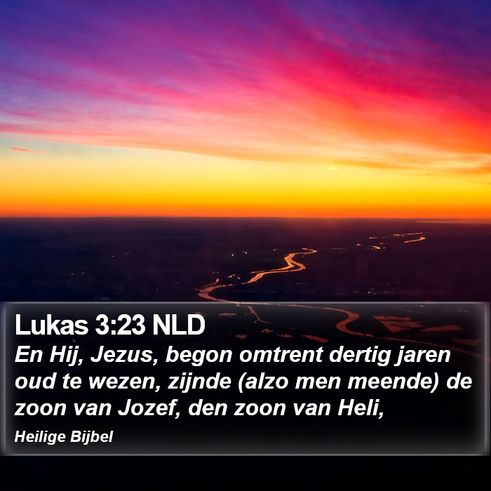 Lukas 3:23 NLD Bible Study