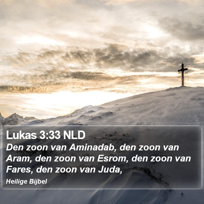 Lukas 3:33 NLD Bible Study