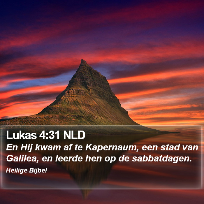 Lukas 4:31 NLD Bible Study
