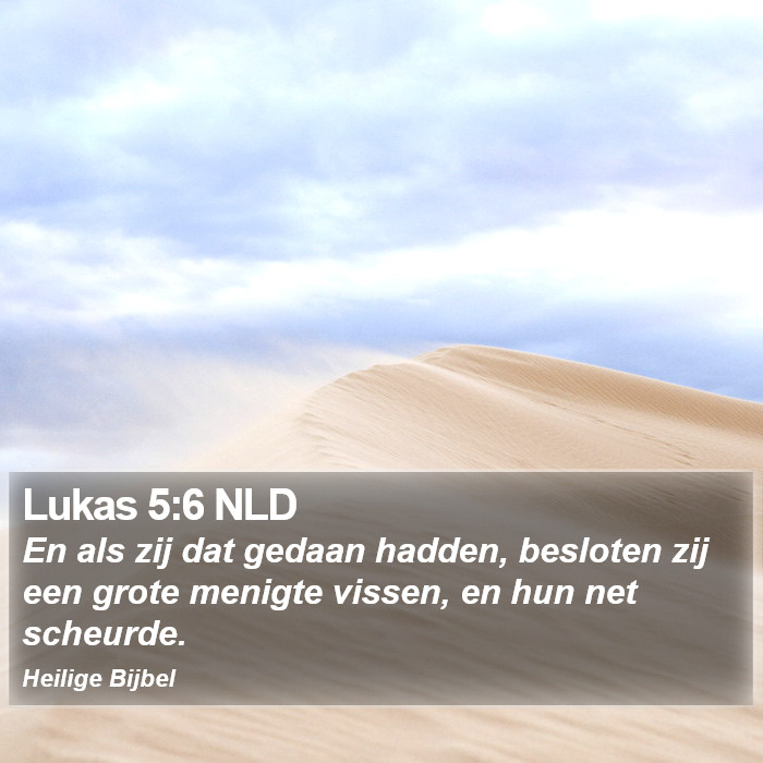Lukas 5:6 NLD Bible Study