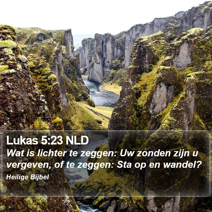 Lukas 5:23 NLD Bible Study