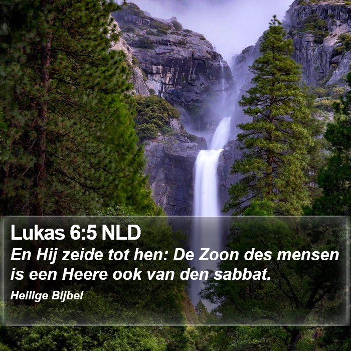 Lukas 6:5 NLD Bible Study