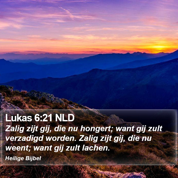 Lukas 6:21 NLD Bible Study