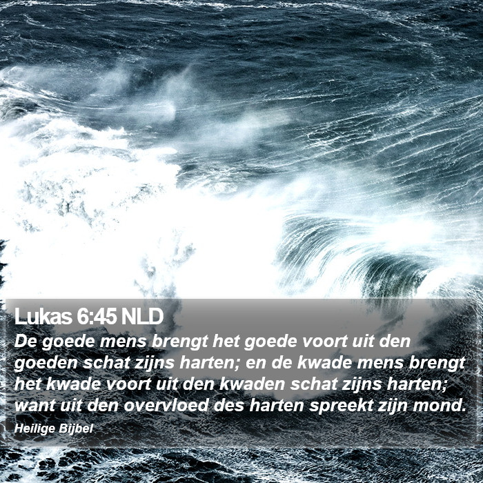 Lukas 6:45 NLD Bible Study