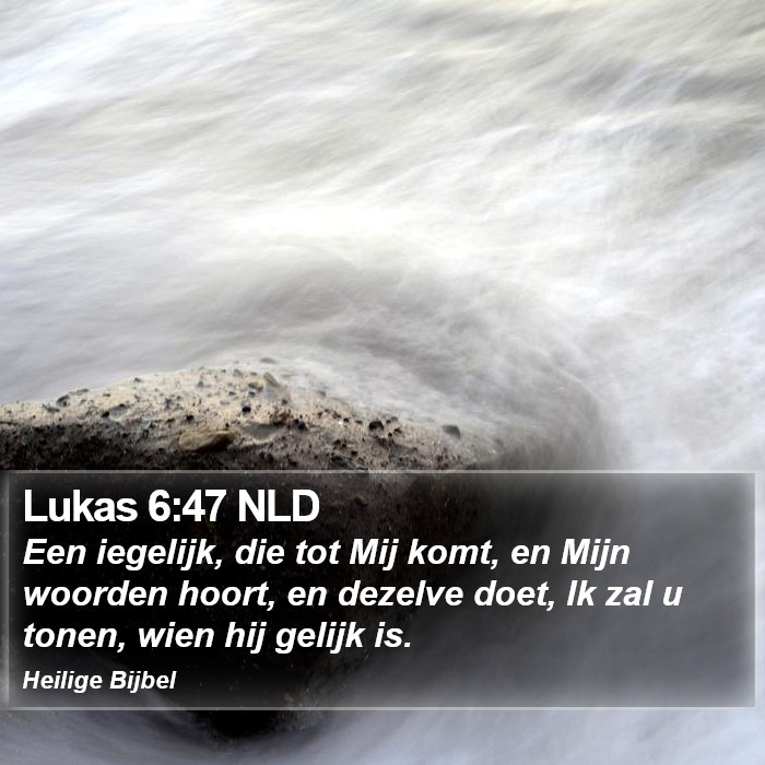 Lukas 6:47 NLD Bible Study