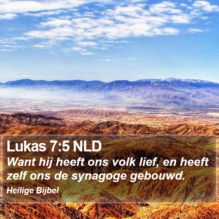 Lukas 7:5 NLD Bible Study