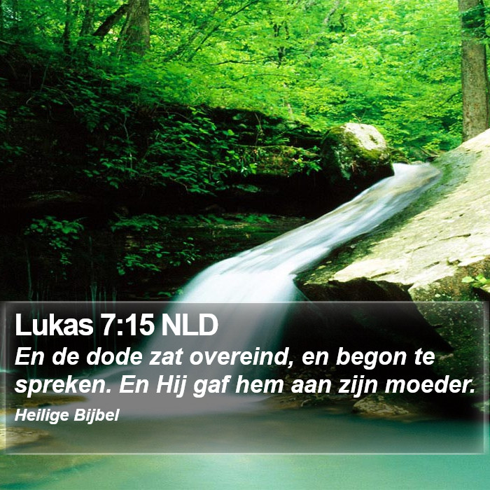 Lukas 7:15 NLD Bible Study