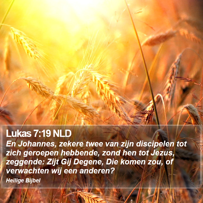 Lukas 7:19 NLD Bible Study