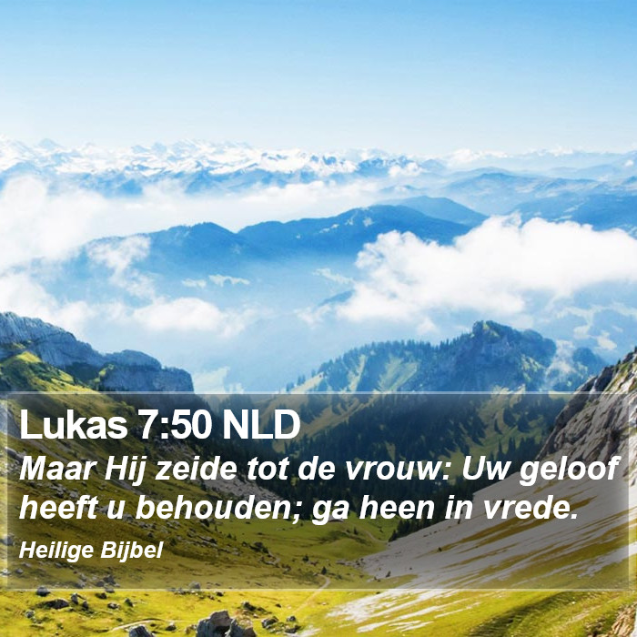 Lukas 7:50 NLD Bible Study