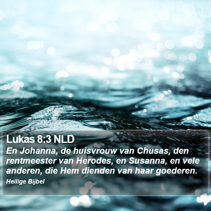 Lukas 8:3 NLD Bible Study